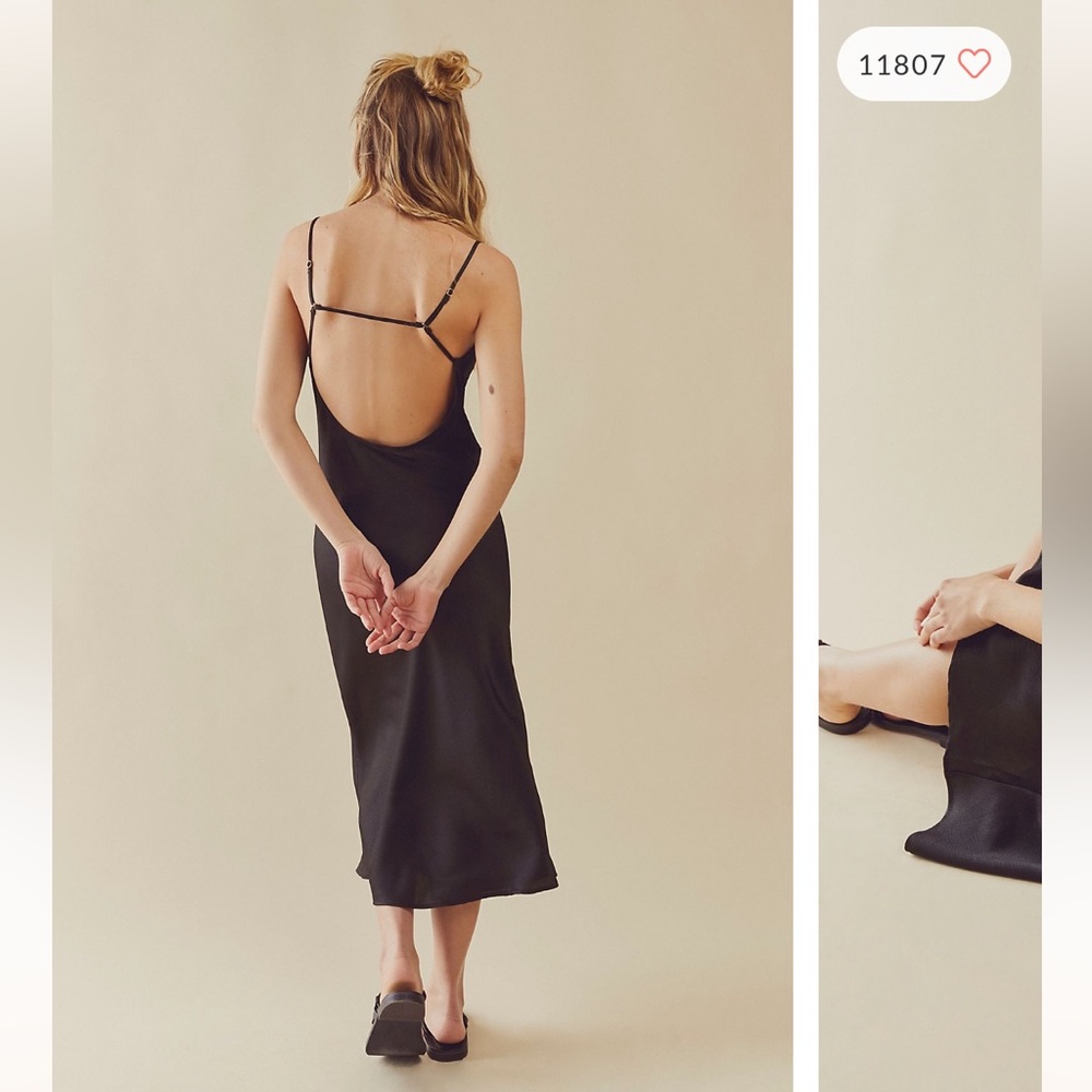 Free people - Simply Biased Slip in Black